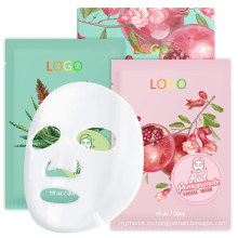 Extracto de la fruta de la planta del OEM que hidrata la máscara facial coreana hidratante de la hoja